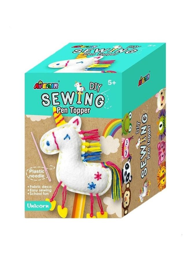 Avenir 9-Piece Unicorn Sewing Pen Topper 11.5x11cm - Image 1