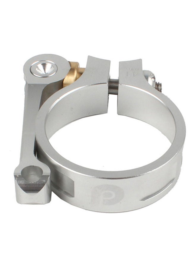 Generic - CNC Seats Post Clip Folding Bicycle Seatpost Clamp for 33.9mm Aluminum Alloy Seats Post Bike Seats Tube Clamp Folding Bike Accessories 10*3*8cm - Image 1