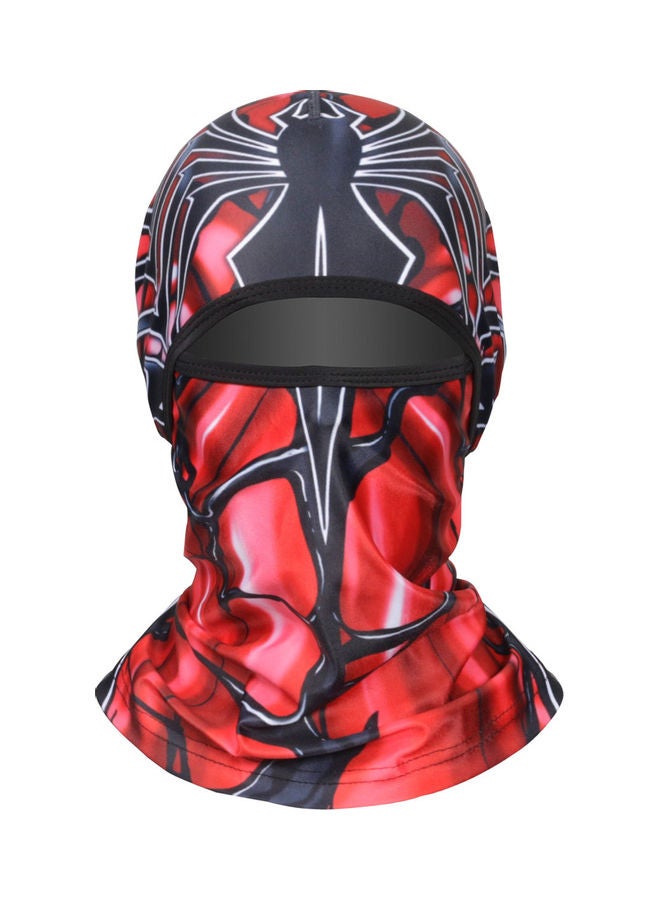 Generic Cycling Helmet Liner Neck Gaiter Balaclava Print Stretchy Beanie Cap With Face Cover 10 x 4 x 8cm  - Image 1