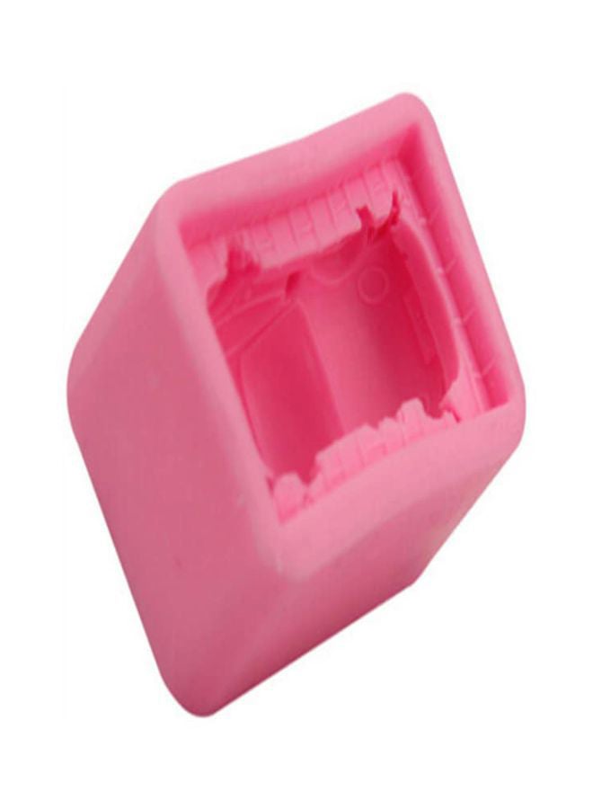 Beauenty - Car Shaped Silicone Cake Mould Pink 8x5.3x4.3cm - Image 1