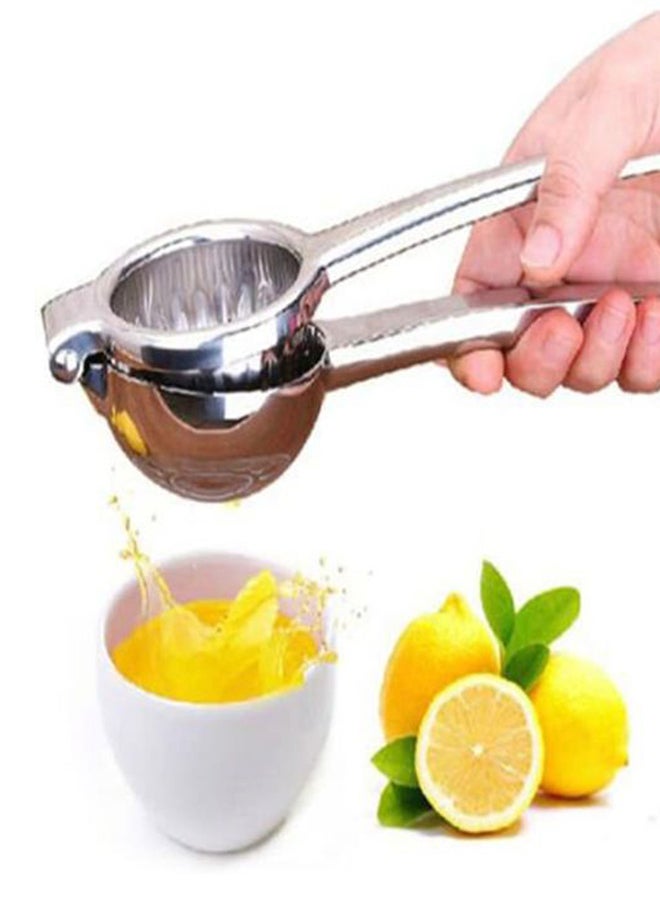 بيوينتي عصارة ليمون من الستانلس ستيل فضي 20.5x6.5سم - Image 5