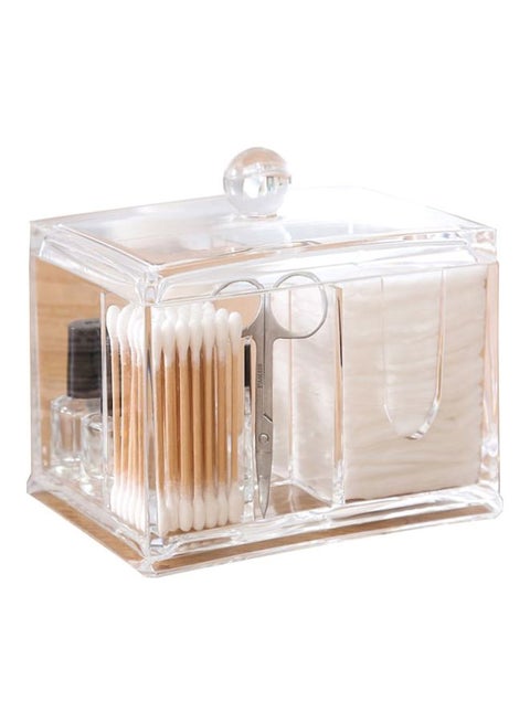 Multi-Function Cotton Remover Packing Box Transparent 15*10.5*10.8centimeter