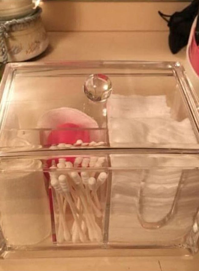 Beauenty - Multi-Function Cotton Remover Packing Box Transparent 15*10.5*10.8centimeter - Image 1