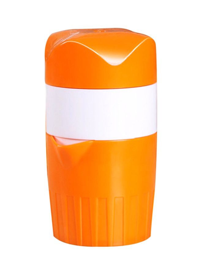 Beauenty Manual Citrus Juicer Orange/White 17.5x9.2cm - Image 1