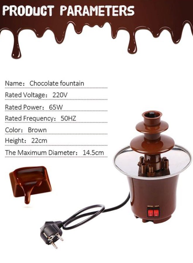 بيوينتي إناء تذويب الشوكولاته بني - Image 2