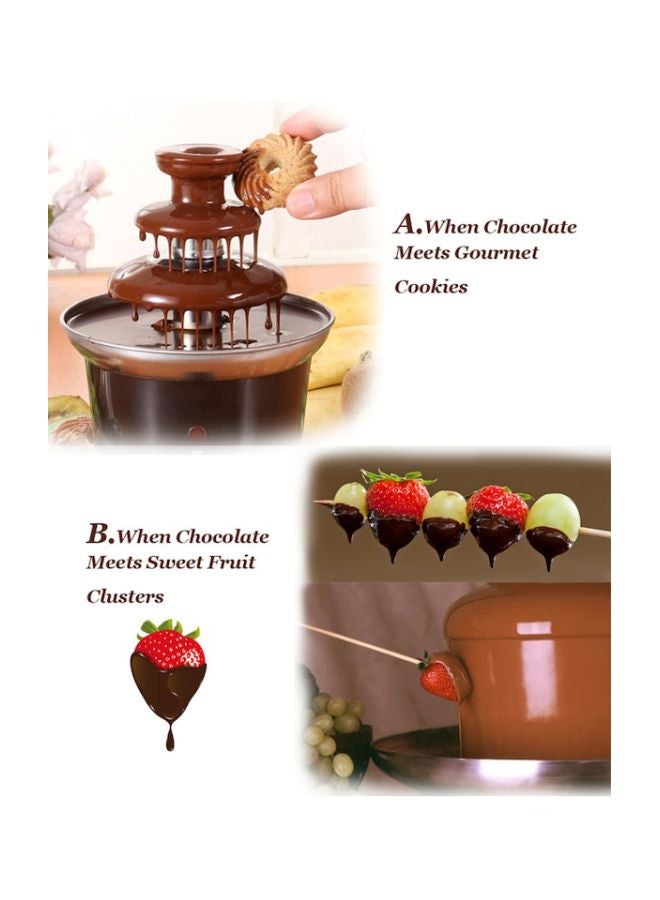 بيوينتي إناء تذويب الشوكولاته بني - Image 3