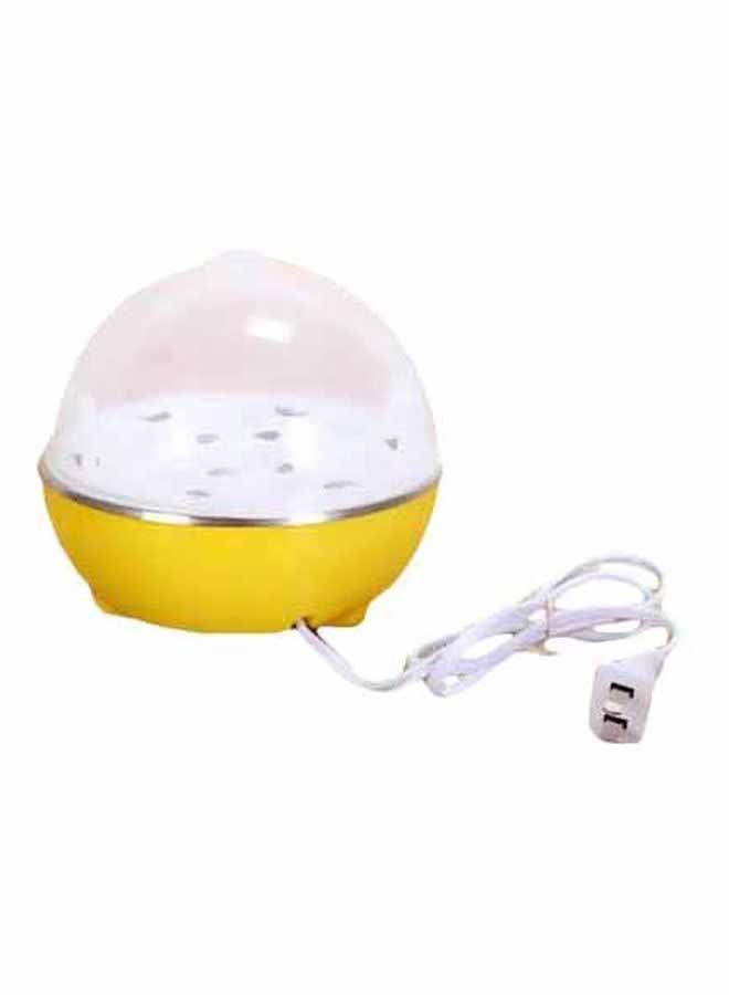 بيوينتي آلة طهي البيض الكهربائية أصفر/ابيض 15.5x15.5x17سم - Image 1