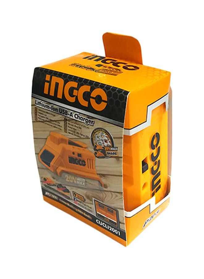 INGCO Cucli2001 Li Ion Usb Charger Multicolor 