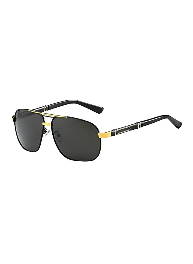 Men's Nalanda Classic Polarized Aviator Sunglasses - Lens Size: 55 mm - Image 1