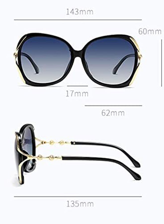 Women's Nalanda Classic Polarized Aviator Sunglasses - Lens Size: 62 mm - Image 3