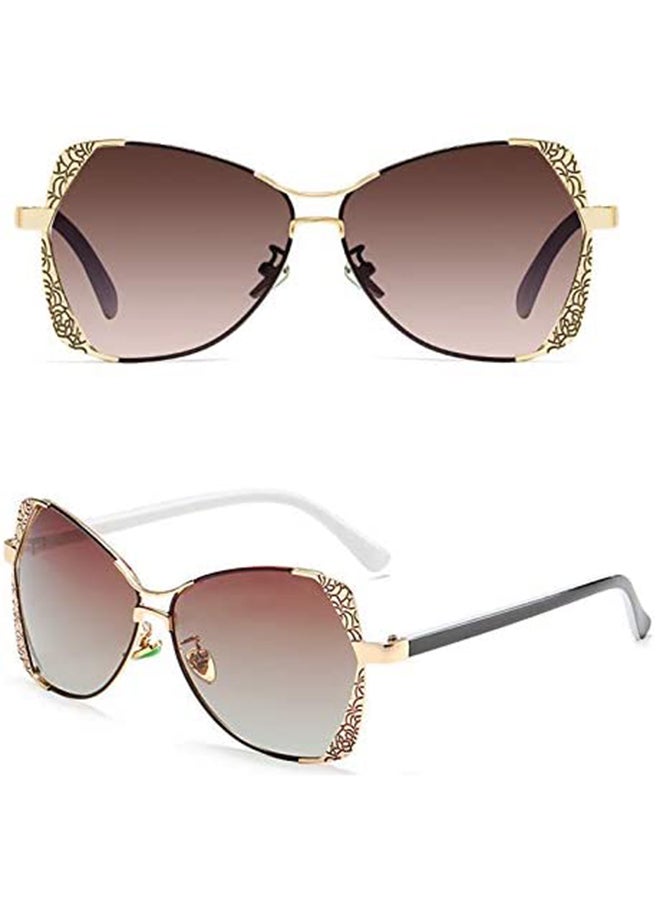 Women's Nalanda Classic Polarized Aviator Sunglasses - Lens Size: 60 mm - Image 3