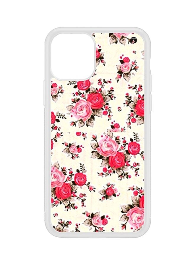 بي بي غطاء حماية واقٍ لهاتف أبل آيفون 11 برو ماكس أبيض/أحمر/وردي