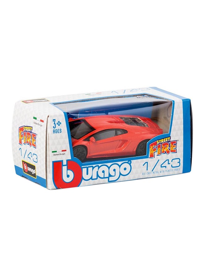 Bburago Street Fire Lamborghini Diecast Play Vehicle  - Image 2