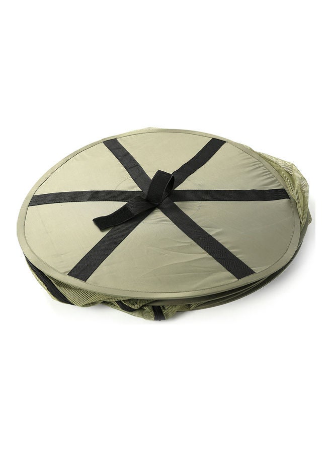 Generic - 8 Layers Hanging Basket Folding Drying Rack Herb Dry Net Opening Shape Dryer Bag Army green 22.0x22.0x10.0cm - Image 1
