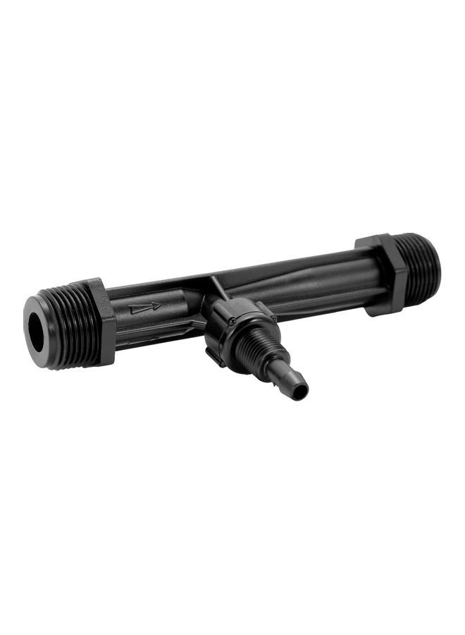 3/4 Venturi Ejector Air Water Mixed Injector Agriculture and Industrial Accessories black 22.0x12.0x6.0cm