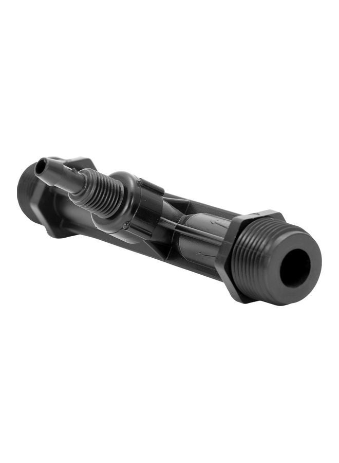 3/4 Venturi Ejector Air Water Mixed Injector Agriculture and Industrial Accessories black 22.0x12.0x6.0cm