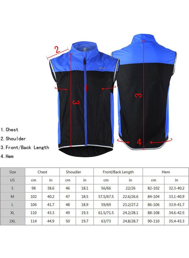 Generic Men's Ultrathin Lightweight Sleeveless Coat Jacket Running Cycling Bicycle 27*2*18cm - Image 2