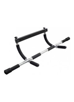 Generic 2-Piece Metal Top Iron Gym Door Bar With Wrist Support Set One Size centimeter  - Image 1