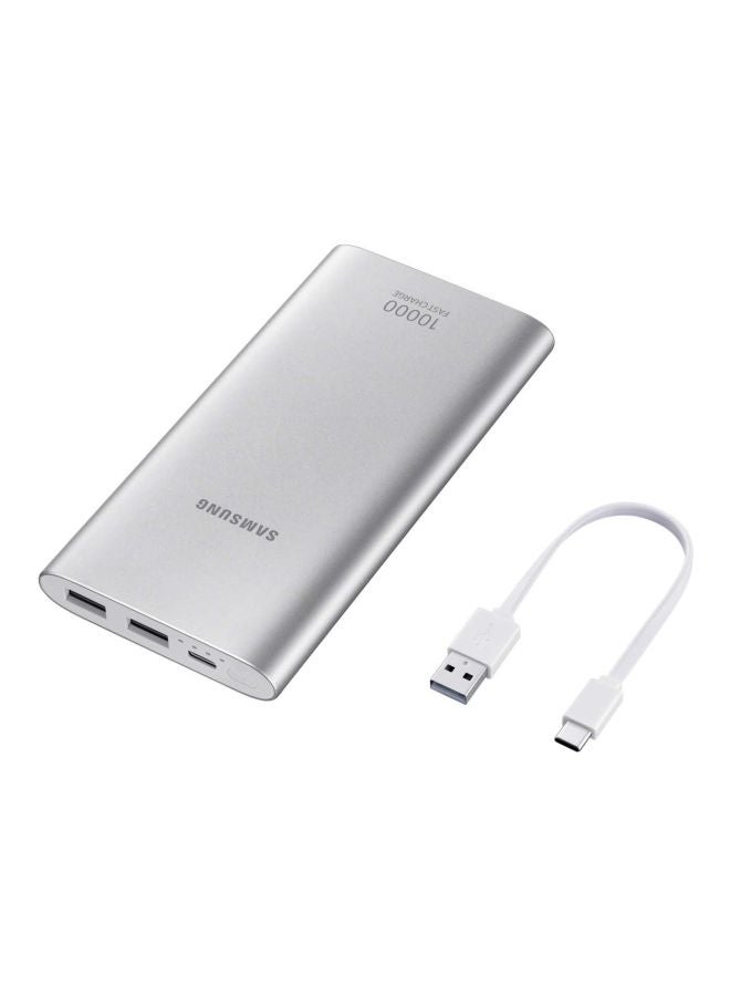 10000.0 mAh Fast Charging Power Bank Silver - v1606397721/N36521747A_2