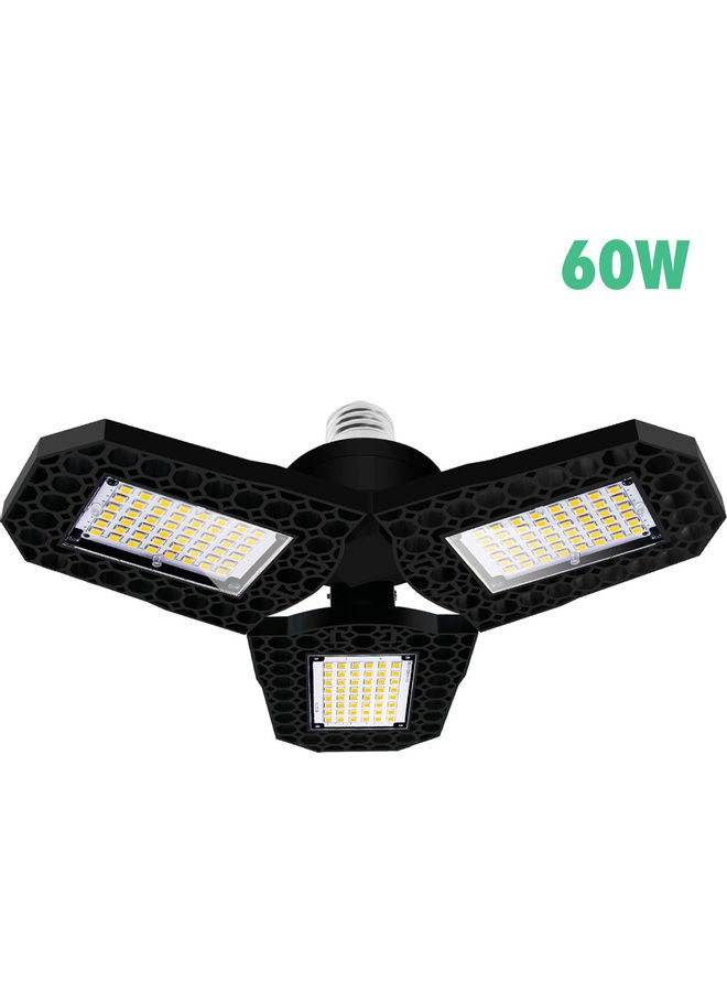 LED garage light folding trefoil light White - Image 4
