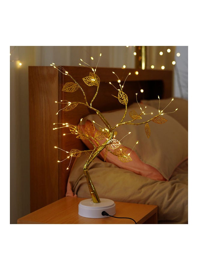 lights led copper wire lights tree lights color 108 lights-Fire Tree Silver Flower white 33*4*17cm - Image 4