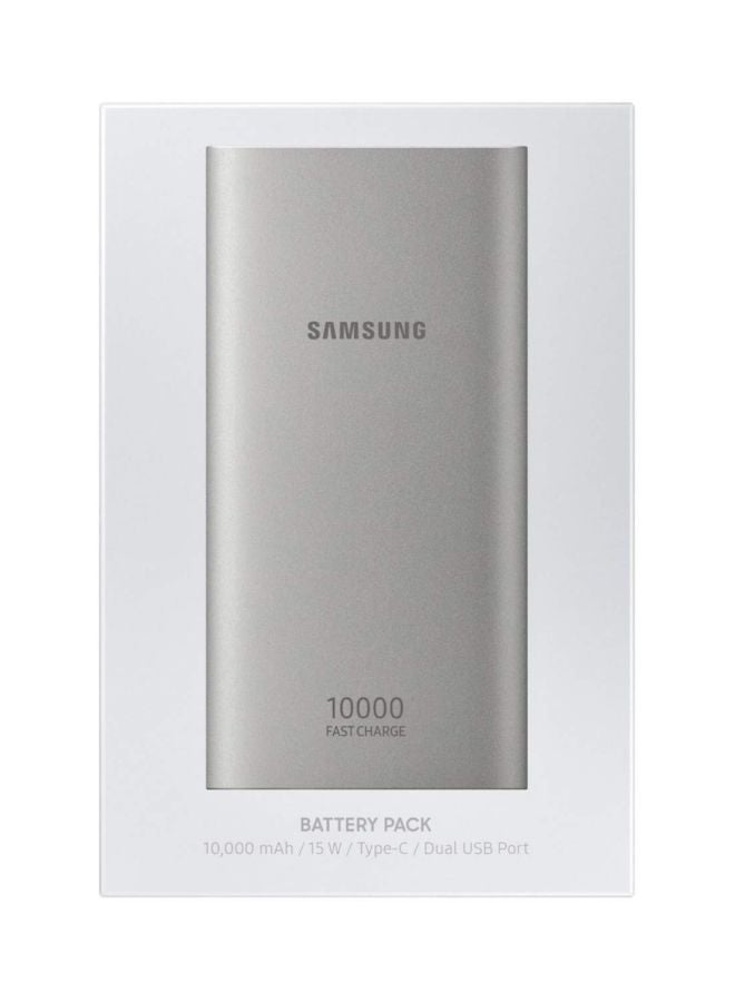 10000.0 mAh Fast Charging Power Bank Silver - v1606397829/N36521747A_6