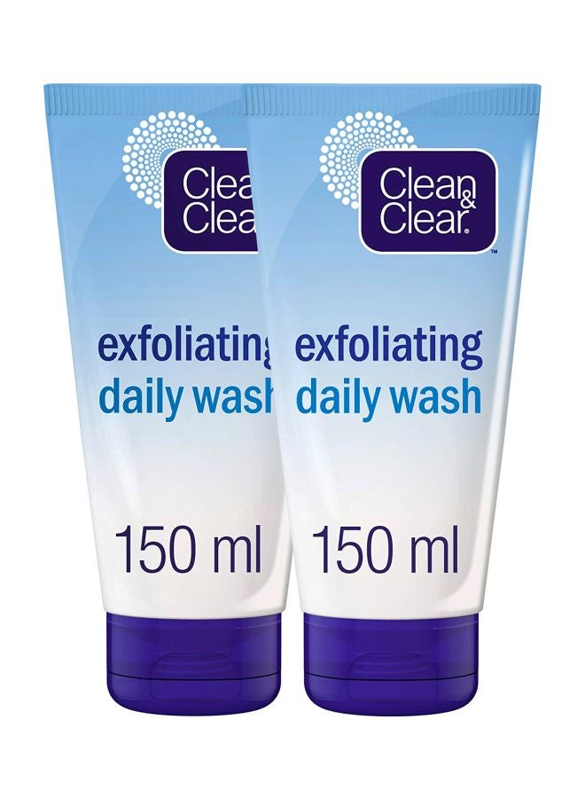 Clean & Clear - Exfoliating Daily Wash 150ml Pack of 2 - Image 1