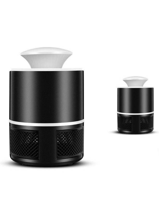قاتل بعوض كهربائي مزود بمصباح جاذب للحشرات ومنفذ USB أسود 365جرام  - Image 1