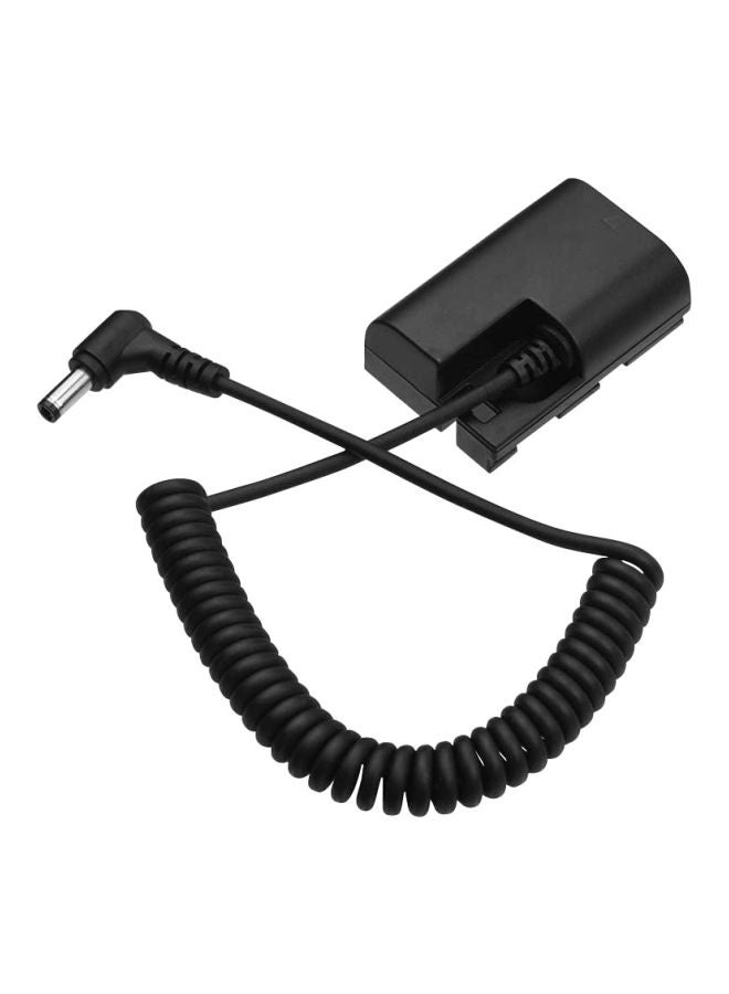 أندوير كابل بطارية ملفوف بديل لكاميرات كانون الرقمية بعدسة أحادية عاكسة 5D2/5D3/5D4/6D/6D2/60D/7D/7D2/70D/80D5 أسود - Image 1