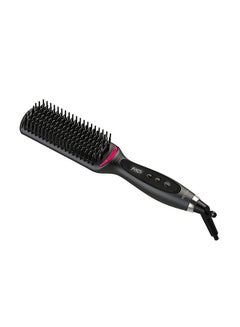Revlon Straightening Heated Styling Brush Black  - Image 1