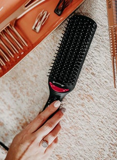 Revlon Straightening Heated Styling Brush Black  - Image 4