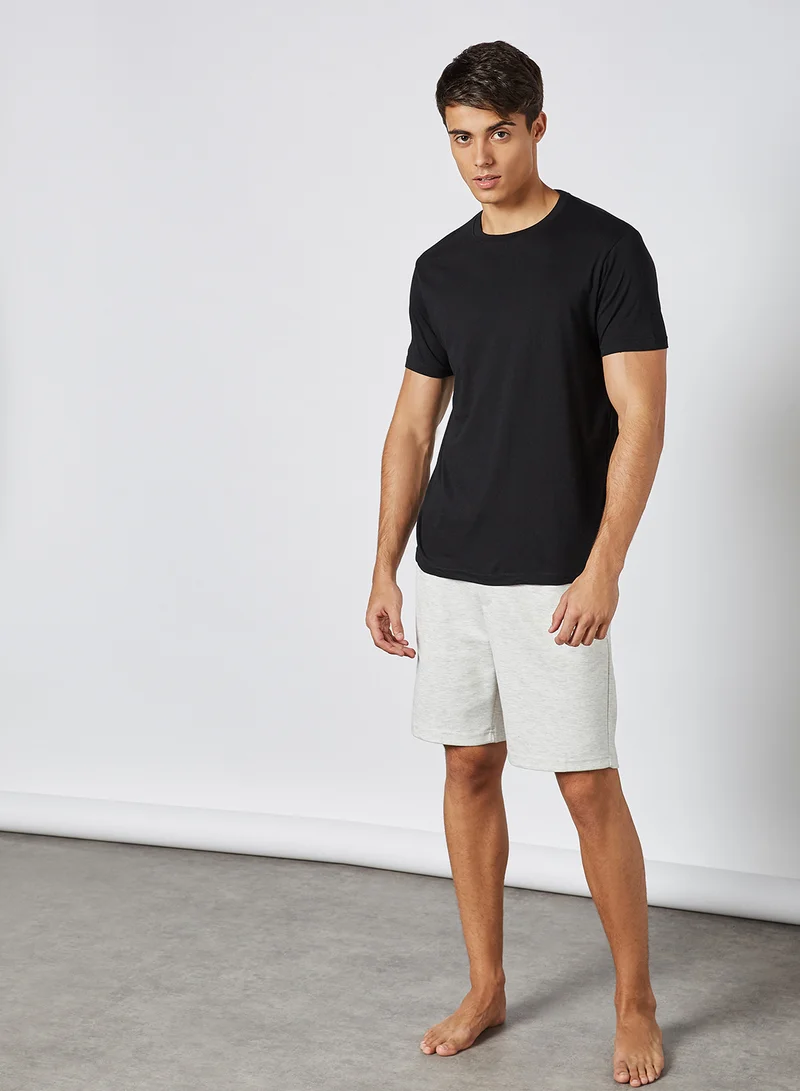 برايف سول Harris T-Shirt (Pack of 5) Black/White/Lt Grey Marl