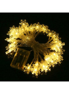 Snowflake String Light Warm White 13x4.5x8cm - v1606402255/N42622926A_3