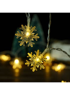 Snowflake String Light Warm White 13x4.5x8cm - v1606402256/N42622926A_7