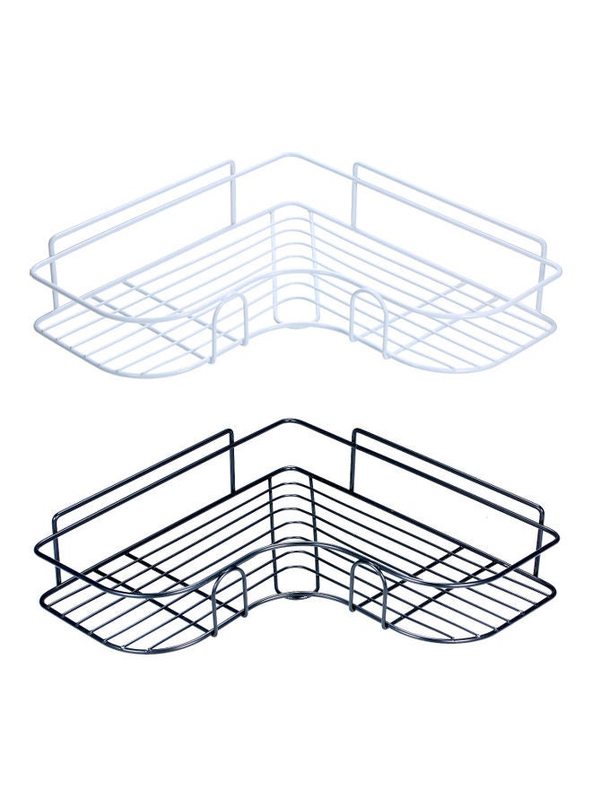Wall Built-up Corner Shelf White 26.5x26.5x5.8cm - Image 5
