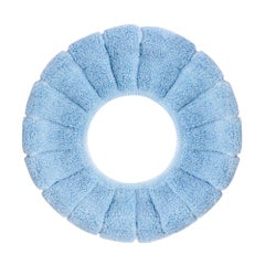 Generic Toilet Seat Cover Light Blue 30.0x30.0x2.0cm  - Image 2