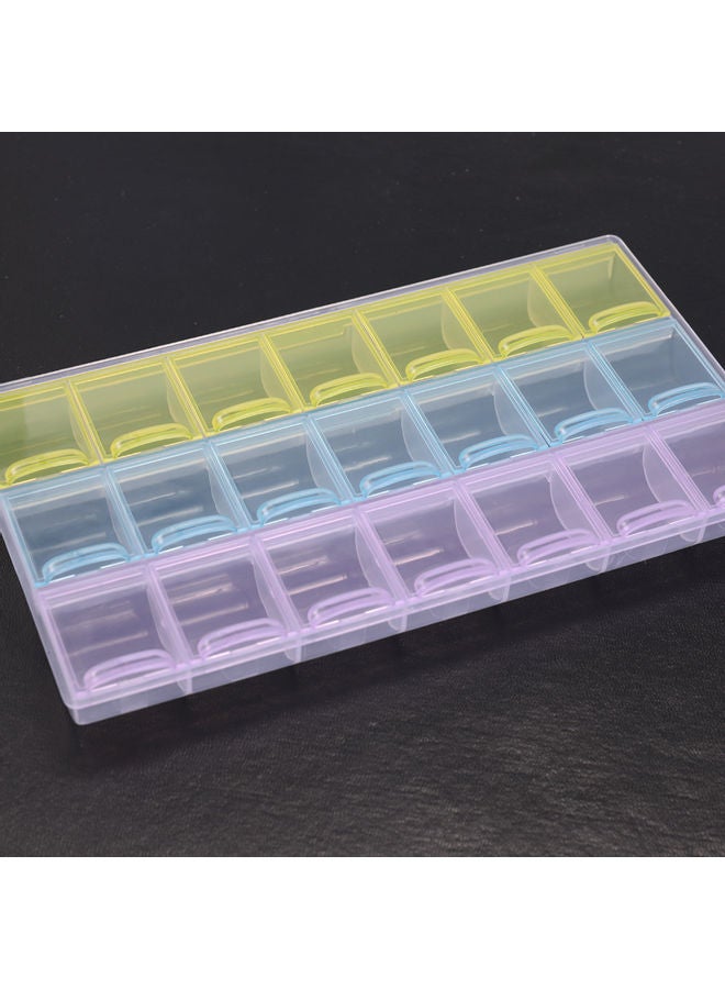 5D DIY Diamond Painting Kits Tool Set Multicolor 20.0x15.0x5.0cm
