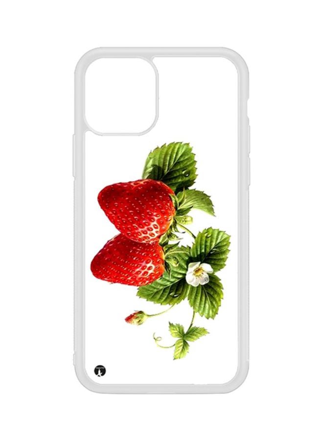 غطاء حماية واقٍ لهاتف آيفون 11 برو ماكس أبيض/أخضر/أحمر