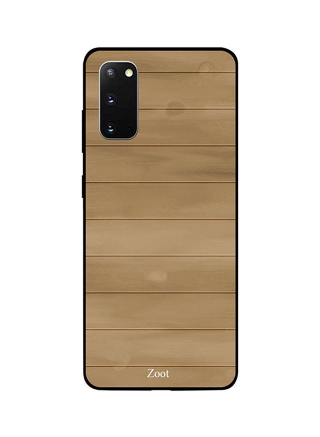 Zoot Skin Case Cover -for Samsung Galaxy S20 Wooden Light Golden Wooden Light Golden