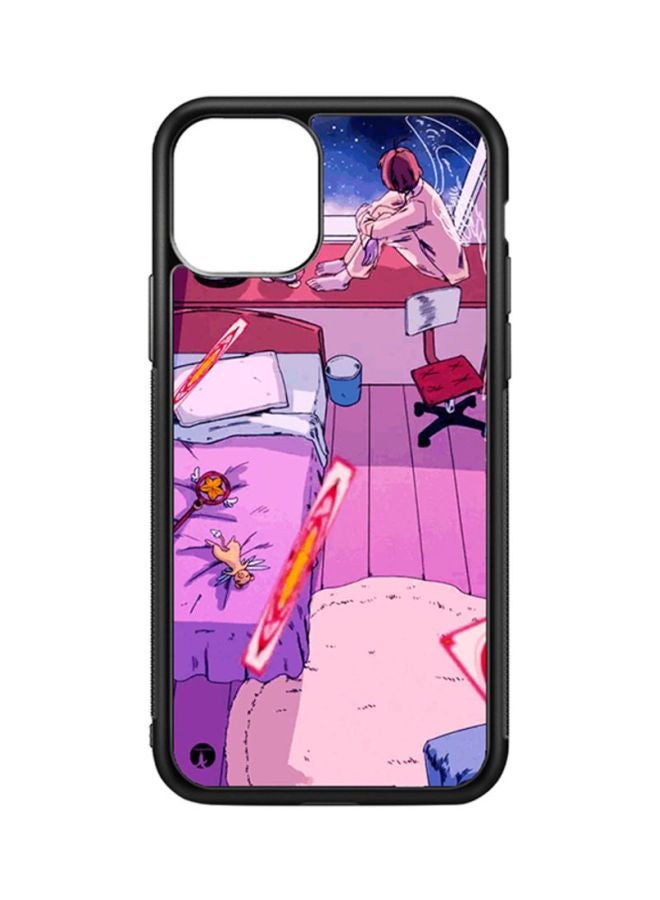 Protective Case Cover For Apple iPhone 11 Pro Max Purple/Pink/Red