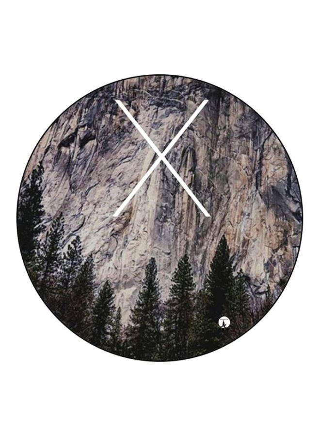 BP The Letter X Printed Mouse Pad Grey/Green/White