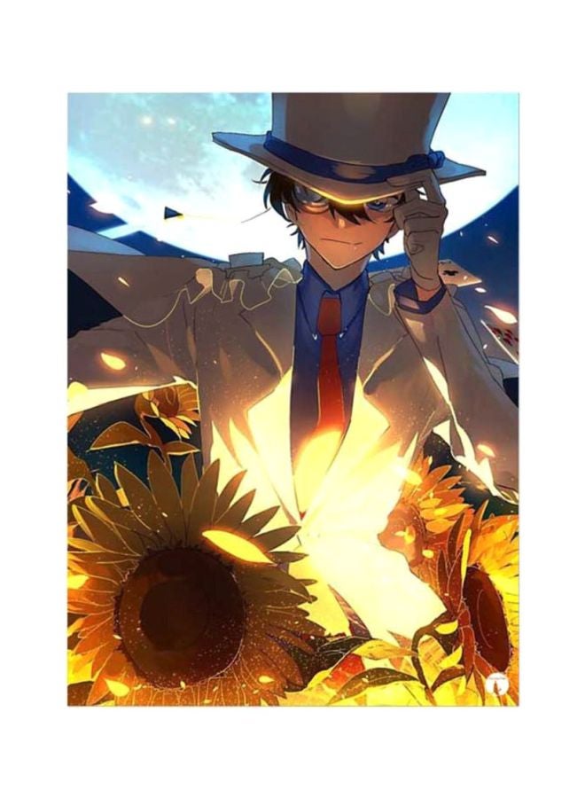 BP The Anime Detective Conan Mouse Pad Brown/Yellow/Blue