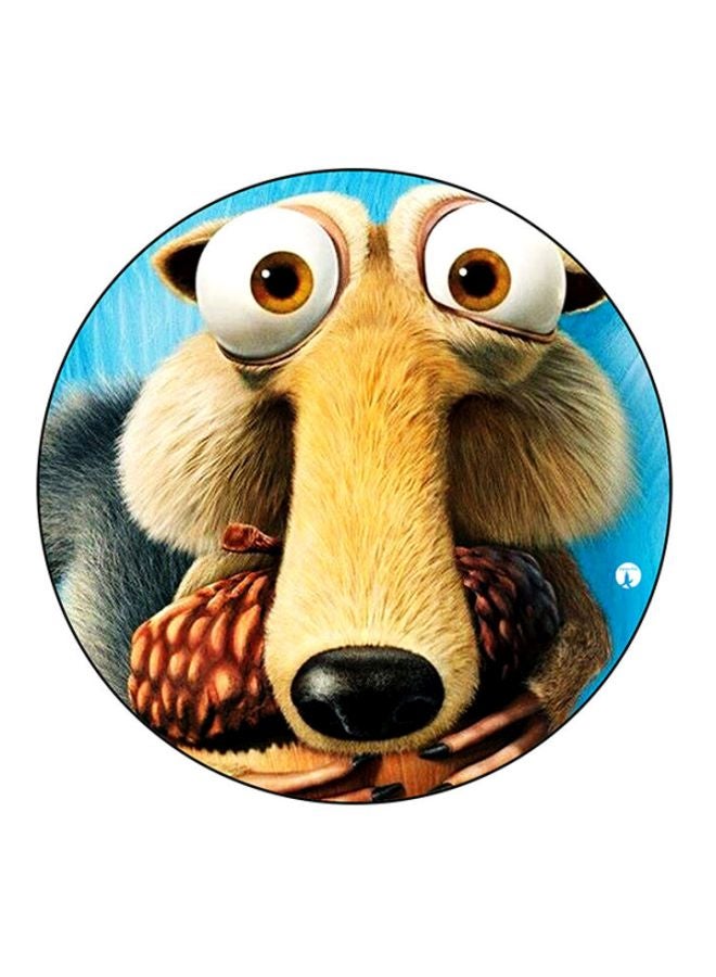 Ice Age Mouse Pad Beige/Brown/Blue
