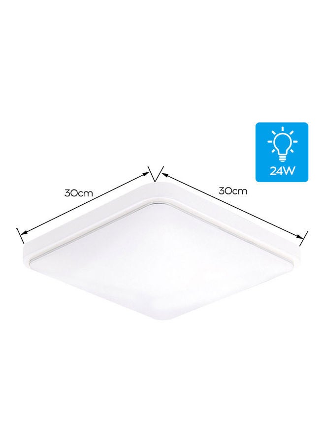 8813 LED Ceiling Light AC220V Silver 30.5x9.6x30.5cm  - Image 3