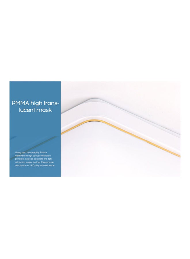 8813 led ceiling light AC220V silver wire 12W white light 22*22 Silver 22.6*9.6*22.6cm  - Image 5