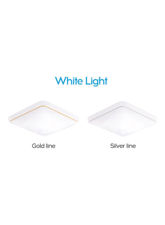 8813 led ceiling light AC220V gold wire 12W white light 22*22 Gold 22.6*9.6*22.6cm  - Image 2