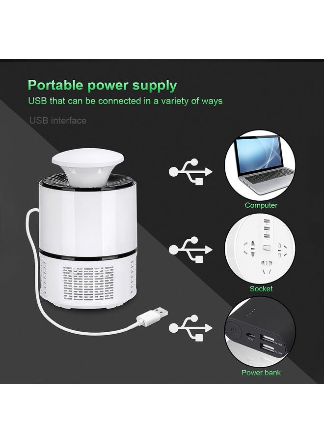 USB Powered Home Mosquito Killer Black
