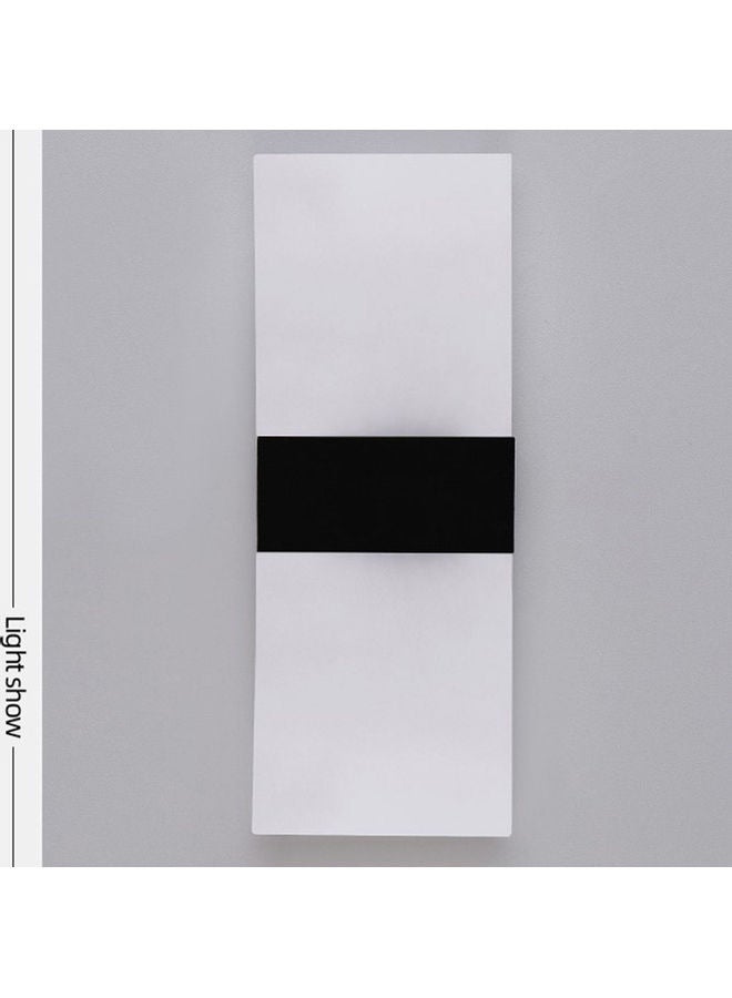 Generic - Rectangle Shape Acrylic LED Wall Lamp 6W White 30.5*4.5*11.5cm - Image 1