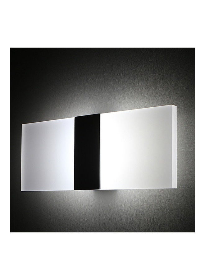 Generic - Rectangle Shape Acrylic LED Wall Lamp 6W White 30.5*4.5*11.5cm - Image 1