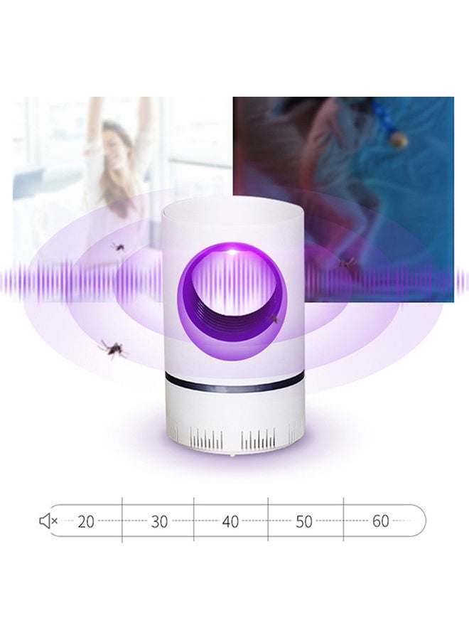 جهاز منزلي شفاط قاتل للبعوض يعمل بمنفذ USB . أبيض 17.8*11.2*11.2سم - Image 5
